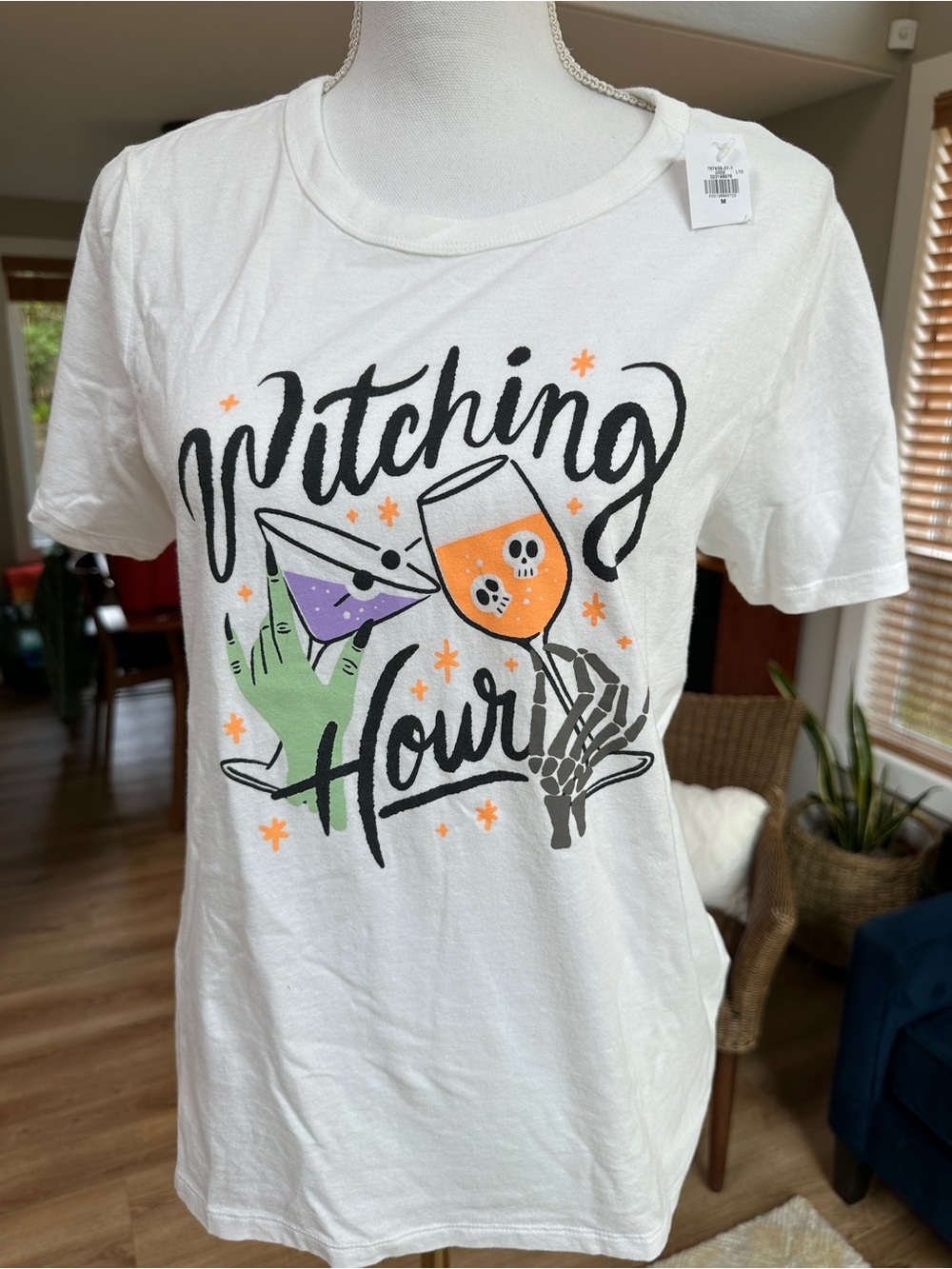 New with tags Halloween scoop neck graphic tee